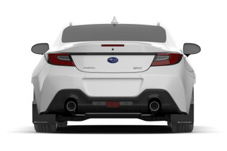 Rally Armor 22-26 Subaru BRZ / Toyota GR86 Black UR Mud Flap w/White Logo