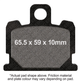 EBC 81-83 Yamaha XJ 750 Seca Front Left/Right Semi-Sintered Vee Brake Pads