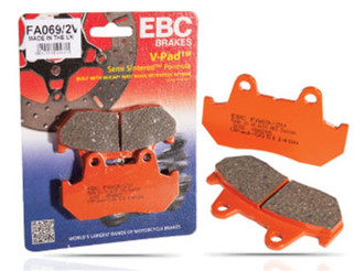 EBC 81-83 Yamaha XJ 750 Seca Front Left/Right Semi-Sintered Vee Brake Pads