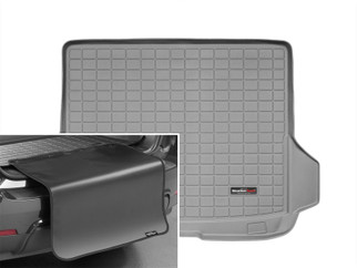 WeatherTech 2011+ BMW 5-Series Gran Turismo Cargo With Bumper Protector - Grey