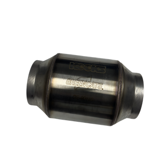 Kooks Universal 3 Inch ULTRA-GREEN Catalyst 3in Inlet/3in Outlet/4in Long/4.5in OD Body/7In OAL