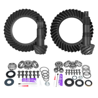 Yukon Gear Ring & Pinion Gear Kit Front & Rear for Toyota 10.5/9R Differential 5.29 Ratio