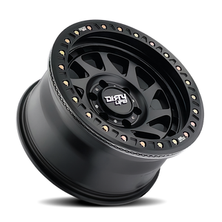 Dirty Life 9313 Enigma Race 17x9 / 5x127 BP / -12mm Offset / 78.1mm Hub Matte Black Wheel