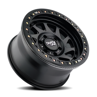 Dirty Life 9313 Enigma Race 17x9 / 5x127 BP / -12mm Offset / 78.1mm Hub Matte Black Wheel