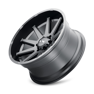 ION Type 143 20x9 / 8x180 BP / 25mm Offset / 124.1mm Hub Matte Black Wheel