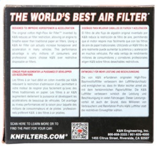 K&N 98-06 BMW R1200 C/CL Replacement Air Filter