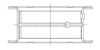 ACL 68-74 Nissan L16E/L18E 1595cc/1770cc STD Size High Perf Main Bearing Set w/.001 Oil Clearance