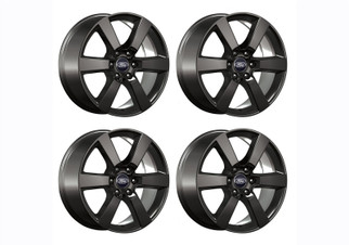 Ford Racing 15-16 F-150 20in x 8.5in Wheel Set with TPMS Kit - Matte Black
