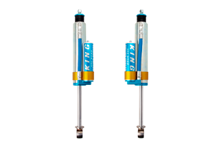 King Shocks 96-02 Toyota 4Runner Rear 2.5 Dia Piggy Hose Reservoir (Pair)