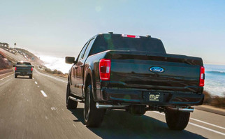 MagnaFlow 2019 Chevy Silverado 1500 V8 5.3L Street Series Quad Split Rear Exhaust w/ Polished Tips