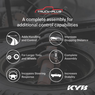 KYB Shocks & Struts Gas-A-Just Front 09-13 Ford F-150 (2WD)