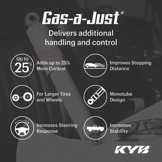 KYB Shocks & Struts Gas-A-Just Rear CHEVROLET Corvette 1984-87