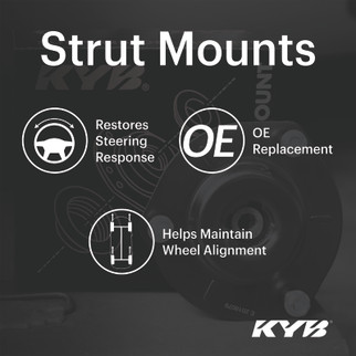 KYB Shocks & Struts Strut Mounts Front BUICK LeSabre 2000-05 BUICK Park Avenue 1998-05 BUICK Riviera