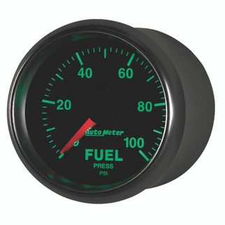 Autometer GS 0-100 PSI Full Sweep Electronic Fuel Pressure Gauge