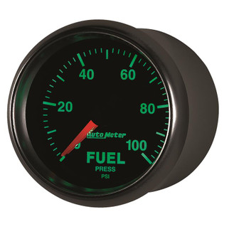 Autometer GS 0-100 PSI Full Sweep Electronic Fuel Pressure Gauge