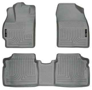 Husky Liners 10-12 Toyota Prius WeatherBeater Combo Gray Floor Liners