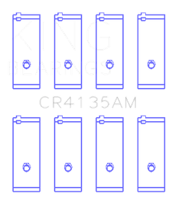King Engine Bearings 85-01 Toyota 5SFE L4 DOHC 16 Valves Rod Bearing Set - Size STD