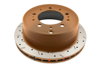 DBA 98-05 Lexus LX 470 / 98+ Toyota Landcruiser 100 Series Rear Drilled & Slotted 4000 Series Rotor