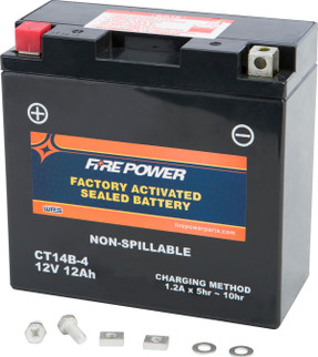 Battery Ct14b-4 Ct14b Sealed Factory Activated