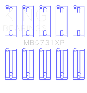 King Engine Bearings Suzuki G13A / G13B / G13BA / G13BB Main Bearing Set