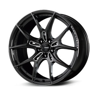 Gram Lights 57FXZ 20x10.5 +20 5x114.3 Super Dark Gunmetal and Machining Rim Edge DC Wheel