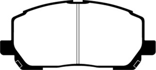 EBC 00-03 Toyota Highlander 2.4 2WD Ultimax2 Front Brake Pads