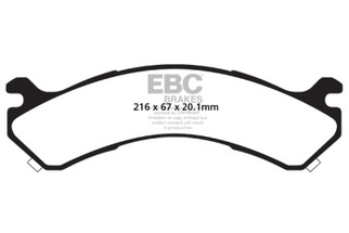 EBC 01-05 Chevrolet Silverado 3500 (2WD) Yellowstuff Rear Brake Pads