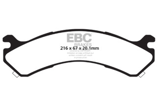EBC 01-05 Chevrolet Silverado 3500 (2WD) Yellowstuff Rear Brake Pads