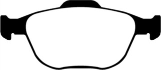 EBC 02-04 Ford Focus 2.0 SVT Redstuff Front Brake Pads