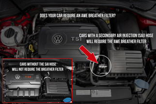 AWE Tuning S-FLO Breather Filter VW/Audi 2.0T