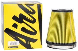 Airaid Universal Air Filter - Cone 6in Flange x 7in B x 5in T x 8in H - Synthaflow
