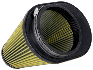 Airaid Universal Air Filter - Cone 6in Flange x 10-3/4x7-3/4in B x 7x4in T x 9in H - Synthaflow