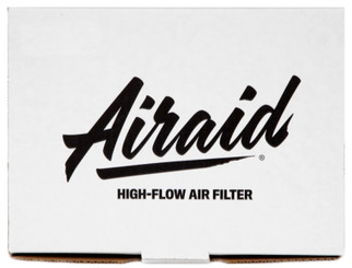 Airaid Universal Air Filter - Cone 6in Flange x 10-3/4x7-3/4in B x 7x4in T x 9in H - Synthaflow