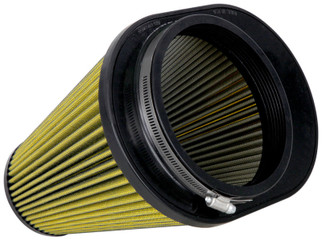 Airaid Universal Air Filter - Cone 6in FLG x 10-3/4x7-3/4in B x 7-1/4x4-3/4in T x 9in H Synthaflow