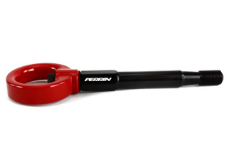 PERRIN 15-21 Subaru WRX/STI / 24-26 Crosstrek / 25-26 Forester Tow Hook Kit (Rear) -  Red