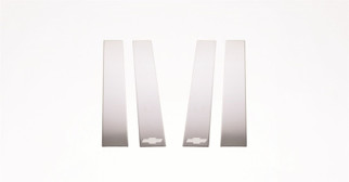 Putco 07-14 Chevrolet Tahoe - 4pcs Stainless Steel Pillar Posts Classic