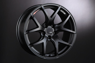 SSR GTV03 18x8.5 5x114.3 40mm Offset Flat Black Wheel 05-07 STI / 11+ tC