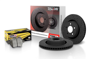 Decades of experience, continuous research and development, and dedication to bringing the highest quality premium friction products have led to Talon(R) Rotors. Leveraging the high quality performance of Hawk Performances(R) unique and proprietar...