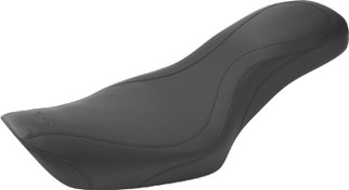 Mustang 91-05 Harley Dyna DayTripper 1PC Seat - Black