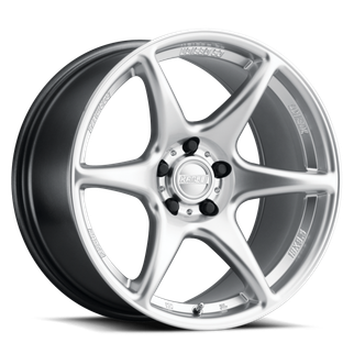 Kansei K11S Tandem 18x9in / 5x114.3 BP / 12mm Offset / 73.1mm Bore - Hyper Silver Wheel