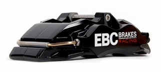 EBC Racing 13-22 Volkswagen Golf GTI MK7/MK8 2.0T Black Apollo-6 Front Right Caliper