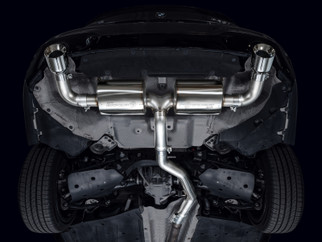AWE Tuning 19-23 BMW 330i / 21-23 BMW 430i Base G2X Touring Axle-Back Exhaust - Chrome Silver