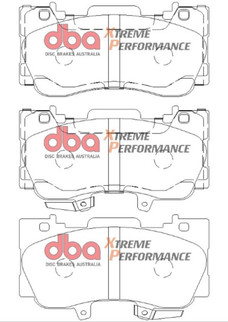 DBA 15-19 Ford Mustang GT (w/o Performance Pkg/352mm Front Rotor) XP Performance Front Brake Pads