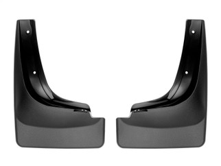 WeatherTech 2017+ Nissan Titan No Drill MudFlaps - Black