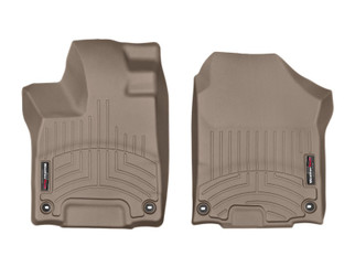 WeatherTech 2016+ Honda Pilot Front FloorLiner - Tan
