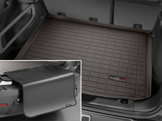 WeatherTech 2014+ Jeep Cherokee Cargo With Bumper Protector - Cocoa