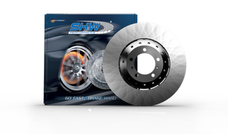 SHW 20-21 Ford Mustang Shelby GT500 5.2L Rear Smooth Lightweight Brake Rotor (KR3Z2C026A)