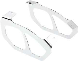 Saddlebag Lid Guards Chrome Kaw Nomad/voyager 1700