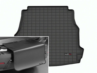 WeatherTech 2022 Mercedes-Benz C-Class W206 Sedan Cargo Liner w/Bumper Protector - Black