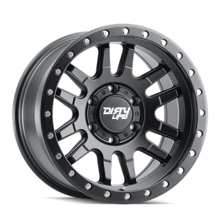 Dirty Life 9309 Canyon Pro 17x9/6x139.7 BP/0mm Offset/106mm Hub Matte Black Wheel - Beadlock